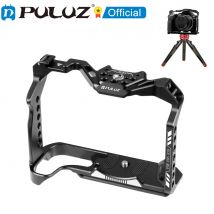 PULUZ für Canon EOS R10 EOS R7 Metall-Kamerakäfig Stabilisator mit 1/4 & 3/8 Zoll Schraubenlöchern Kamera-Schutzgehäuse