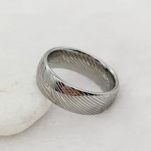 Männer Damaskus Ring Wolfram Mode Schmuck Einzigartige Hohe Qualität Handgemachte Hochzeit Bands Paare Ringe Für Männer Männliche Jungen