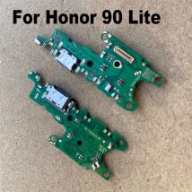For Huawei Honor 90 Lite USB Charging Dock Fast Port Mic Microphone Connector Board Flex Cable Repair Parts Global