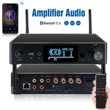 Emiuzek WA80 WiFi / Bluetooth Intelligenter Hifi-Leistungsverstärker Streaming-Protokoll Audioverstärkung Verlustfrei