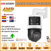 Kamera PTZ Hikvision DS-2SE4C425MWG-E/26(F0) 4-calowa kamera TandemVu 6+4MP 25X Kolorowa i panoramiczna kamera PTZ do monitoringu wideo