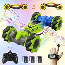 4WD RC Auto Giocattolo 2.4G Radio Telecomando Auto RC Orologio Gesto Sensore di Rotazione Twist Stunt Drift Veicolo Giocattolo per I Bambini Bambini