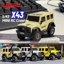 LDARC X43 1/43 MINI RC Modello di telecomando elettrico Auto Desktop Crawler RTR 4WD Giocattoli per bambini adulti