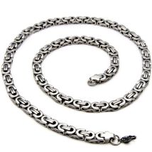 6/8mm Breite Edelstahl Männer Vergoldet Motorrad Kette Halskette Kaiserliche Kette Wasserdicht Hängen Schmuck Drop Shipping