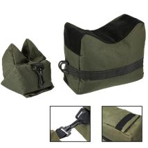 Taktyczna podpórka do broni, stojak, worek z piaskiem do strzelania na zewnątrz, niezapełniona poduszka do strzelania z przodu i z tyłu, torba na bronzę, akcesoria do airsoftu i polowań.