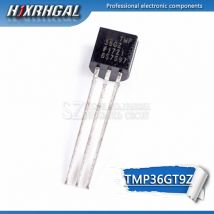 5 Stück TMP36GT9Z TMP36GZ TMP36 TO-92 Temperatursensor Transistor