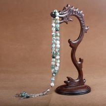 8mm Round Beads 33pcs Crystal Muslim Rosary Bracelet Women Men Religious Christian Catholic Islam Prayer Jewelry Accessories