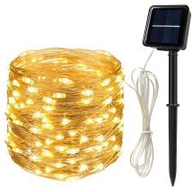 Solar String Fairy Lights 12M 100LED / 22M 200 LED Waterproof Outdoor Garland Solar Power Lamp Christmas For Garden Decoration