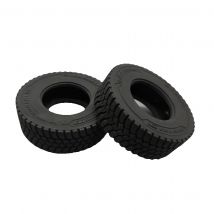 1:14 Scale RC Truck Rubber Tire 85MM Tyre Model for Tamiya Remote control Tractor Truck Trailer Diy Tires Parts Accessories Toys
