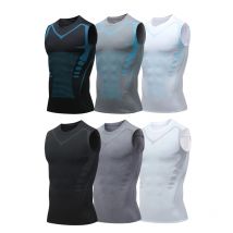 Schnelltrocknendes, atmungsaktives Tank-Top für Herren, ärmelloses Weste-T-Shirt für Zuhause, Fitness, Basisschicht, Sommerhemd, bequeme Unterwäsche