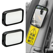 RazorRide Car Rearview Mirror Auxiliary Blind Spot Wide-angle Mirror Adjustable Mirror for Safety Monitor Door Car Accessory