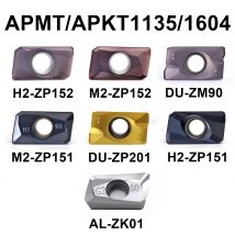 MZG 10 szt. APMT1135 APMT1604 APKT1135 APKT1604 Węglikowe płytki frezarskie APMT1135PDER APMT1604PDER Frez CNC do stali nierdzewnej