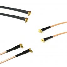 Nuovo MMCX Spina Maschio Connettore Ad Angolo Retto Interruttore MMCX 90 Gradi RG178 Cavo Pigtail 15 cm 6 "Adattatore Nave Veloce All'ingrosso