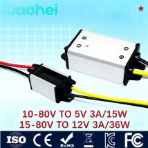 24V 36V 48V 60V bis 5V 12V 1A-3A DC DC Step-down Power Converter Regler Spannung Buck Modul Transformator LED für Autos CE ROHS