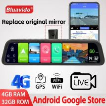 Bluavido 4G RAM Smart Android 8.1 Auto Spiegel DVR GPS Navigation HD 1080P Video Recorder Kamera ADAS 32G ROM Hinzufügen Original Halterung