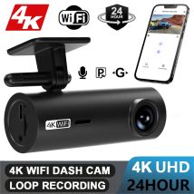 3840*2160P Auto Dvr Dashcam 4K Dash Cam Für Autos Stick Video Recorder Front Kamera WiFi fahrzeug Liefert 24h Parkplatz Nachtsicht