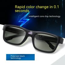0,1 s Farbwechsel Intelligente Lichtempfindliche Polarisierte Intelligente Brille Sonnenbrille Männer Frauen Fahren Radfahren Angeln Sonnenbrille