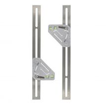 Multifunktion ales Holzbearbeitungs-Dreiecks lineal Edelstahl-Mehrwinkel-Mess lineal Metall-Winkelmesser-Kantens ucher zubehör