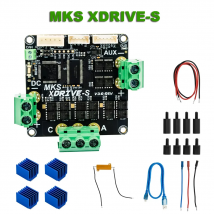 Upgrade Makerbase MKS XDRIVE 56v High-Precision Brushless servo Motor Controller,Based on ODrv V3.6