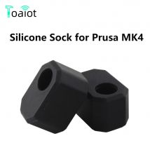 Für Prusa MK4 Silikon Fall Hohe Temperatur Widerstand Schwarz Kopf Hotend Extruder Block Silikon Socke 3D Drucker Zubehör