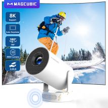Proiettore Magcubic HY300 PRO + 8K Android 14 Dual Wifi6 Allwinner H726 BT5.4 1080P 1280*720P Home Cinema Proiettore esterno
