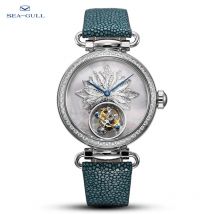 Seagull Tourbillon Uhr Handaufzug Armbanduhr Immaterielles Kulturerbe Filigrane Technik Luxus Damenuhren 8100L