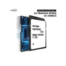 Carminat Live 11.45 Memory Card Sat Nav Newest Europe Map Update Version 2025 for Renault Clio Laguna Scenic GPS SD Card