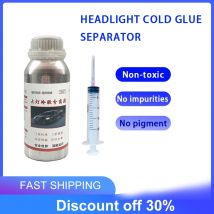 500ml Auto Faro Smontaggio Liquido Auto Luce Colla Fredda Strumenti di Separazione Lampada Ricondizionata Kit Sigillante Accessori Auto