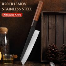 20,3 cm japanisches Küchenmesser, scharfes Kiritsuke-Messer, scharfe Klinge, Lachswerkzeug, neues Geschenk, Kochutensilien, durchgehender achteckiger Griff