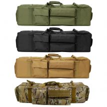 Tactical Gun Backpack Double Rifle Bags Dual Carbine Carrying Case for SAW M249 M4A1 M16 AR15