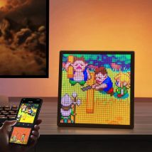 RGB LED Pixel Matrix Bluetooth Smart Display 64x64 Digital Lamp Panel DIY Art Display Gaming Anime Room Decor Frame APP Control