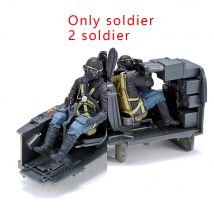 1/32 Pilotenset, Resin-Modellfigur, Soldat, Militärthemen, unmontierter und unbemalter Bausatz