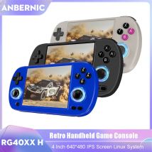 ANBERNIC RG40XX H przenośna konsola do gier Retro 64Bit 4 Cal IPS ekran Linux 5G WIFI Bluetooth HDMI-TV wyjście wideo odtwarzacz do gier