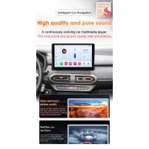 Android 14 Car radio For Dacia Sandero Stepway Renault Talian 2021-2025 Multimedia Video player 6115 8Core Autoradio AI Carplay