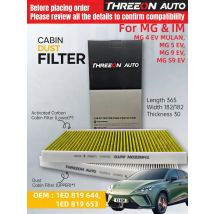 Filtro abitacolo WESTGUARD per MG 4 MULAN EV 2022-2026, per MG 5 EV, MG 9 EV, MG S9 EV 11263391 1189420 LAK2002, 2 pezzi per confezione