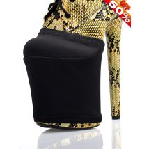 17cm Sandals Boots Shoe Cover 20cm Pole Dance Shoe CoveBlack Rransparent Fashion 8 inches platform protection Sexy 15cm New Red