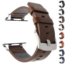 Cinturino in pelle per Apple Watch Ultra 2 Band 49mm 9 8 7 45mm 41mm 44mm 42 Cinturino di alta