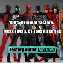 Mess Toys & Ct Toys Full Range Black Suit Neighbor Spiderman Mafex Daredevil 223 Wolverine 096 Batman 126 Action Figure 2.0 Toys
