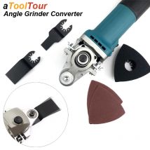 Conversione smerigliatrice angolare Convertitore adattatore testa universale Filettatura M10 per sega a battente tipo 100 Lucidatore Lucidatore Oscillante