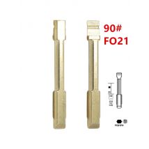 10pcs 90# Uncut Metal KD Key Blade FO21 Key Blank for Ford Mondeo for Keydiy Xhorse VVDI Remotes Universal No.90 Car Key Blanks