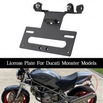 Lizenz-Nummernschild-Rahmenhalter für Ducati Monster 400 620 695 750 800 900 1000 S2 S2r S4 S4r Tail Tidy Fender Eliminator