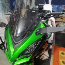 Per Kawasaki Supersports specchietti retrovisori per moto Stealth specchietto retrovisore universale rotante regolabile laterale
