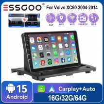 ESSGOO 9" Android 15 For Volvo XC90 2004-2014 Apple Carplay Car Stereo Radio GPS NAVI WIFI SWC RDS USB FM Bluetooth Mirror link