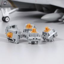 BSun Ruben Hornet Switch RGB SMD Taktiler Schalter Linearschalter für Gaming Mechanische Tastatur 48g 45g POM Nylon vorgeschmiert