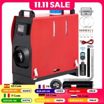 VEVOR 5KW/8KW Riscaldatore ad aria diesel Riscaldatore diesel tutto in uno 12V con telecomando per autobus e rimorchio per camion camper