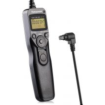 Control Remoto con Cable para Cámara, Compatible con Canon EOS R5, 6D Mark II, 7D Mark II; Reemplaza el Disparador RS-80N3