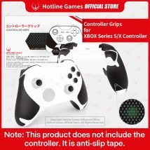 Nastro adesivo per controller HOTLINE GAMES 2.0 Plus da 20 pezzi compatibile con controller Xbox Series X / S, antiscivolo, traspirante
