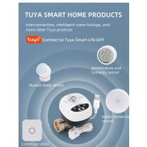 Tuya Smart WiFi Water & Gas Valve DN15/20/25, Alexa & Google Home Compatible, APP Control, Auto Shut Off, Leak Protection, Timer