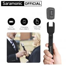 Saramonic Blink500 Pro HM Handheld Microphone Holder for Blink500 Pro Interviews News Reporting Events Speech Applications Vlog