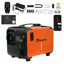 12V&24V&220V AC&DC Universal 8KW Diesel Air Heater All In One Parking Heater with bluetooth App Control For Home RV Vehicle